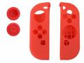 2x Futerał Etui Case na Joy-Con do Nintendo Switch - czerwony