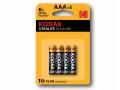 4x Bateria KODAK XTRALIFE ALKALINE R03 R3 AAA 1,5V